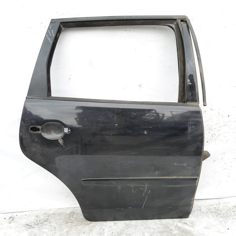 Usa / Portiera Vw Polo (9N, 9N3) 2002-2010 Negru Spate Dreapta