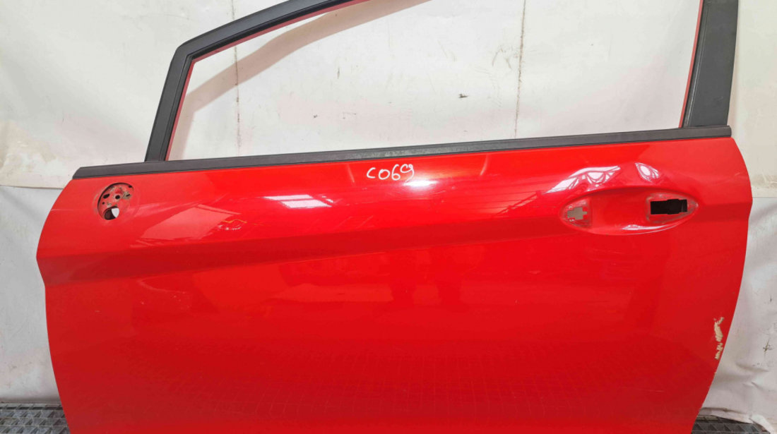 Usa stanga fata Ford Fiesta 6 [Fabr 2008-2019] Race Red