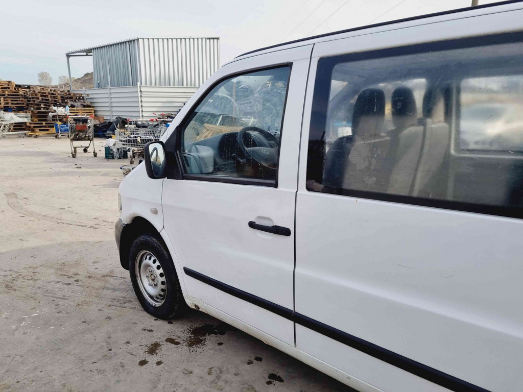 Usa stanga fata Mercedes Vito 108 [Fabr 1996-2003] 9147 Alb Arctic