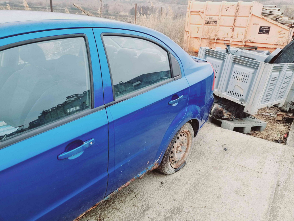 Usa stanga spate Chevrolet Aveo (T250, T255) [Fabr 2003-2011] Albastru