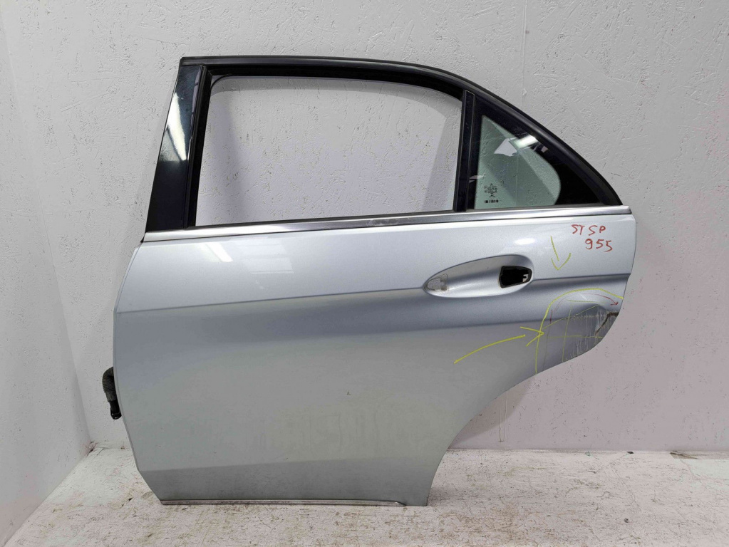 Usa stanga spate Mercedes Clasa E (W212) [Fabr 2009-2016] 988 Argintiu diamant