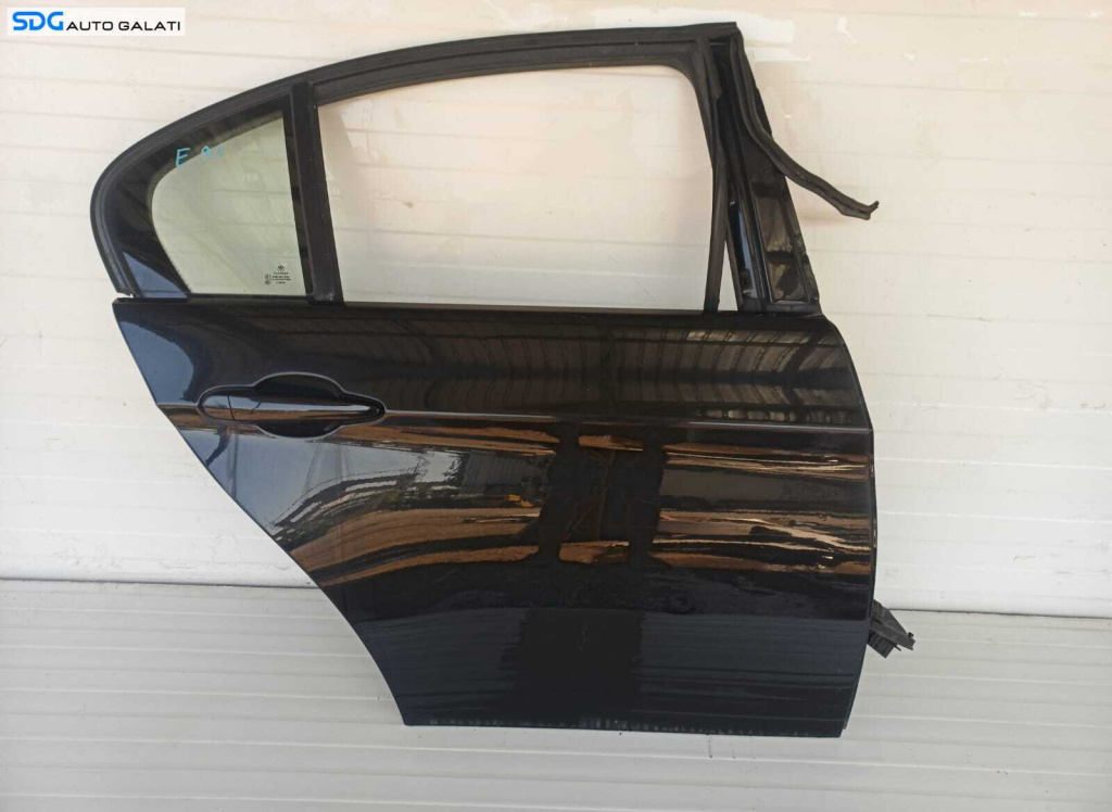 Usa Usi Portiera Portiere Dezechipata Dreapta Spate BMW Seria 3 E90 2004 - 2011 Culoare 475 Black Sapphire Metallic [L1396]