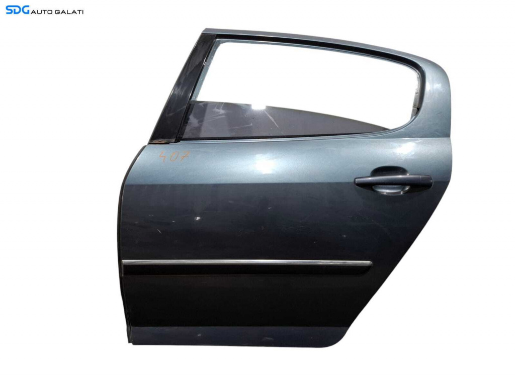 Usa Usi Portiera Portiere Dezechipata Stanga Spate Peugeot 407 Berlina Sedan 2004 - 2010 [L5129]