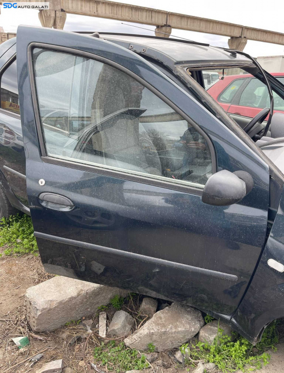 Usa Usi Portiera Portiere Dreapta Fata Dezechipata Dacia Logan 1 2004 - 2012 Culoare TE51F (prezintă început de rugină la bază) [B4018]