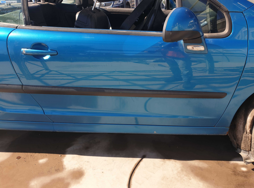 Usa Usi Portiera Portiere Dreapta Peugeot 207 CC Cabrio 2006 - 2014 Culoare KMU Neysha Blue [K6569]