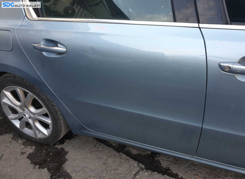 Usa Usi Portiera Portiere Dreapta Spate cu Ondulatie Peugeot 508 Berlina Sedan 2010 - 2018 Cod Culoa...