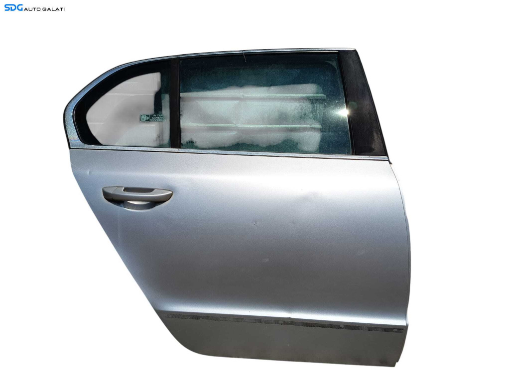 Usa Usi Portiera Portiere Dreapta Spate Skoda Superb 2 Berlina Sedan Hatchback (Mici Ondulatii in zona bandoului) 2008 - 2015 Culoare LA7W [LC1724]