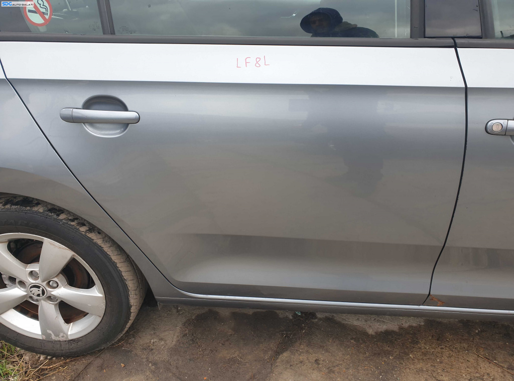 Usa Usi Portiera Portiere Dreapta Spate Dezechipata Skoda Rapid 2012 - 2017 Culoare LF8L [K3776]