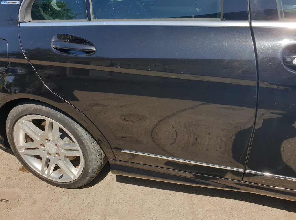 Usa Usi Portiera Portiere Dreapta Spate Dezechipata Mercedes Clasa C Class W204 Berlina Sedan 2007 - 2014 Culoare 197 [K6211]