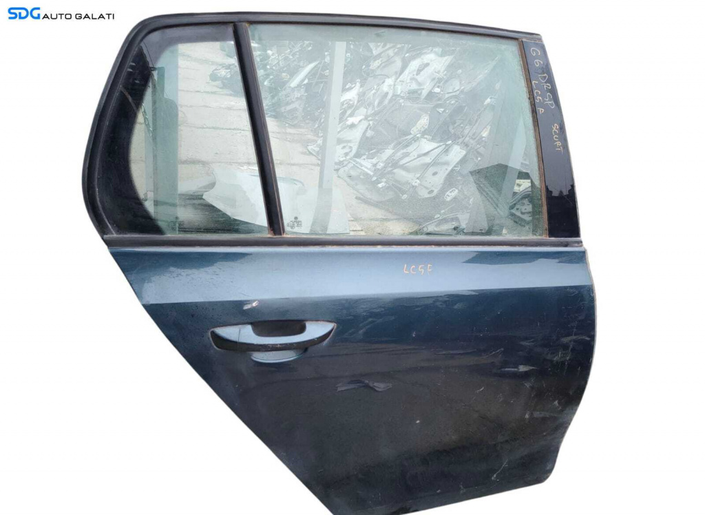 Usa Usi Portiera Portiere Dreapta Spate Volkswagen Golf 6 Hatchback Scurt 2008 - 2013 [LC0091]