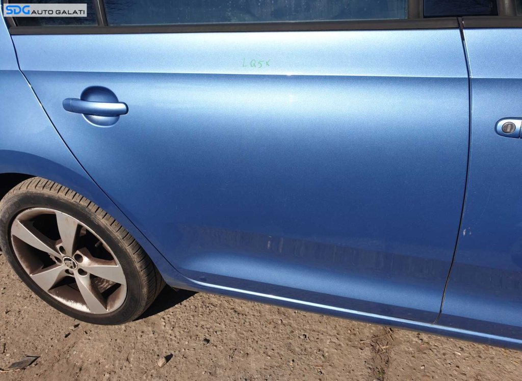 Usa Usi Portiera Portiere Dreapta Spate Dezechipata Skoda Rapid 2012 - 2022 Culoare G0G0 LQ5X [L4893]