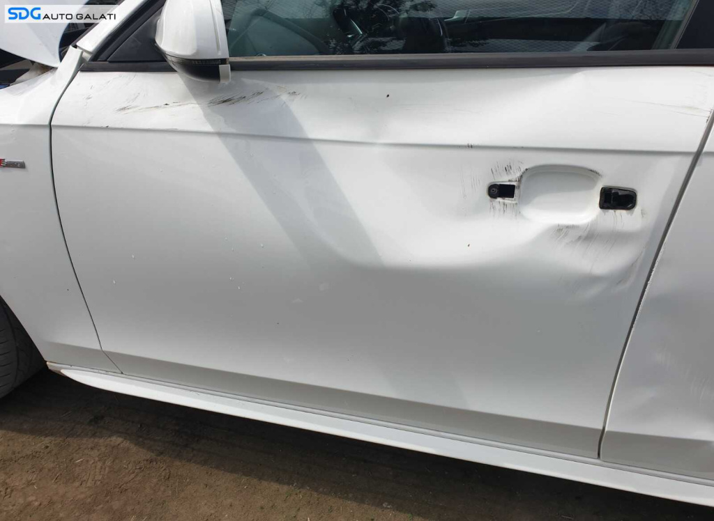 Usa Usi Portiera Portiere Stanga Fata Dezechipata cu Defect Audi A4 B8 B8.5 FL Facelift 2008 - 2016 Culoare LY9C [C5445]