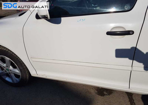 Usa Usi Portiera Portiere Stanga Fata Dezechipata Skoda Octavia 2 Facelift 2008 - 2013 Culoare LF9F
