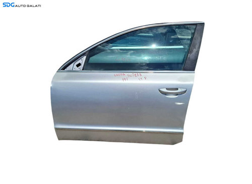 Usa Usi Portiera Portiere Stanga Fata Skoda Superb 2 2008 - 2015 Culoare 8E8E LA7W [C5349]