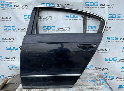 Usa Usi Portiera Portiere Stanga Spate cu DEFECT Volkswagen Passat B6 Berlina Sedan 2005 - 2010 [X32...