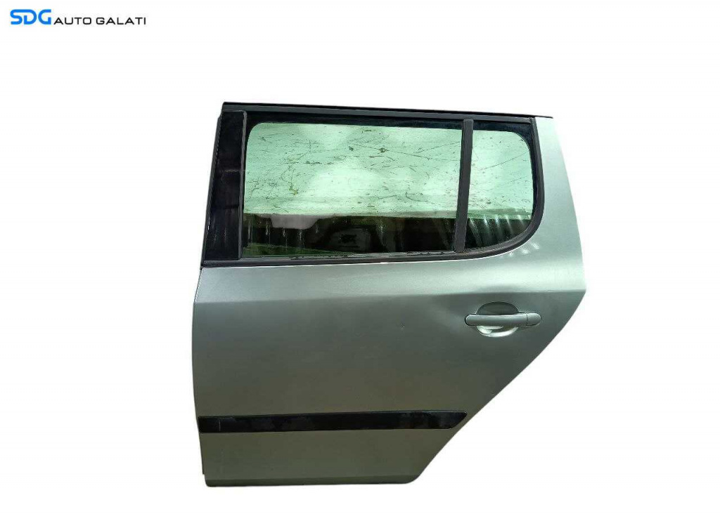 Usa Usi Portiera Portiere Stanga Spate Skoda Fabia 2 Break Combi 2007 - 2014 (Prezinta Defecte Imperfectiuni Ondulatii) [LC2082]