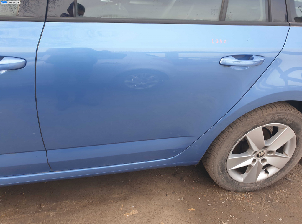 Usa Usi Portiera Portiere Stanga Spate Skoda Octavia 3 Break Combi 2013 - 2020 Culoare LQ5X [K3557]