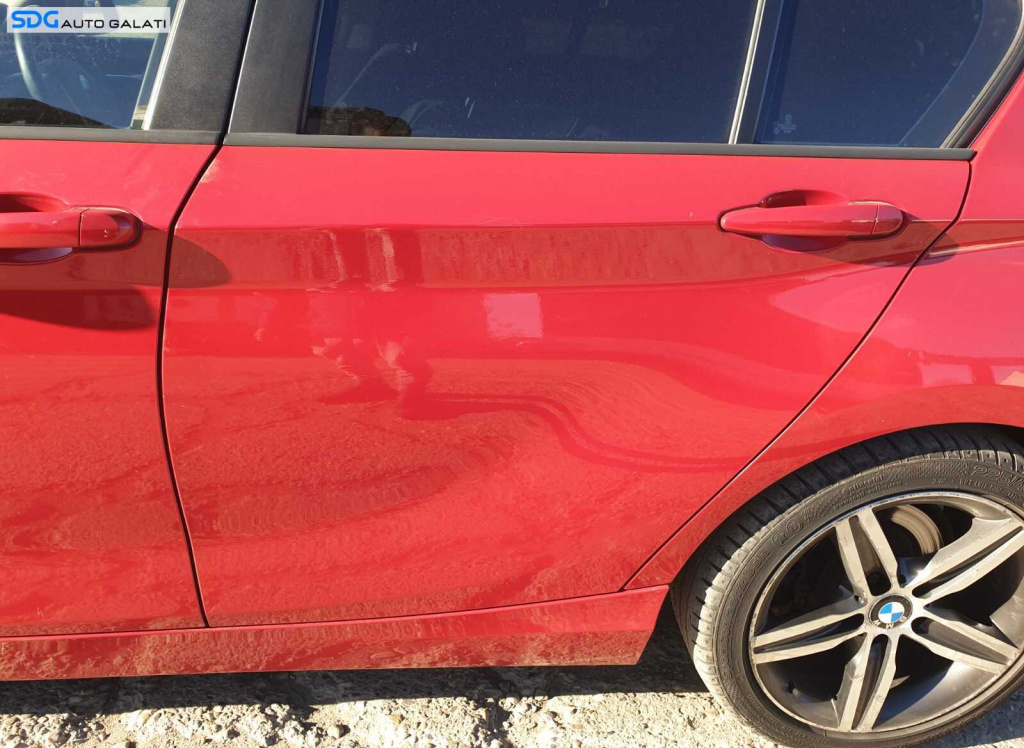 Usa Usi Portiera Portiere Stanga Spate Dezechipata BMW Seria 1 F20 2011 - 2019 Culoare A61 Crimson Red [C9476]