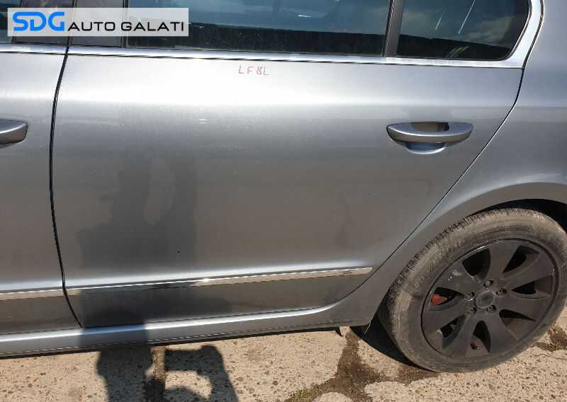 Usa Usi Portiera Portiere Stanga Spate Dezechipata Skoda Superb 2 Hatchback Berlina 2008 - 2013 Culoare LF8L [0238]