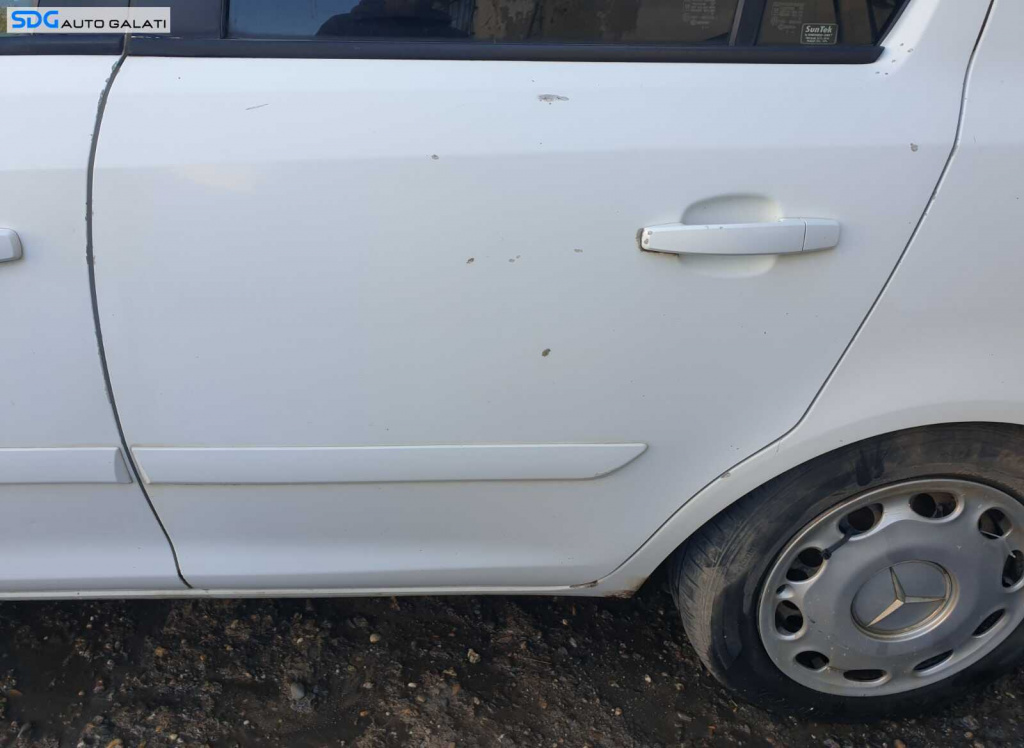 Usa Usi Portiera Portiere Stanga Spate Dezechipata cu Imperfectiuni Opel Corsa D 2006 - 2014 Culoare Y474 [C9814]