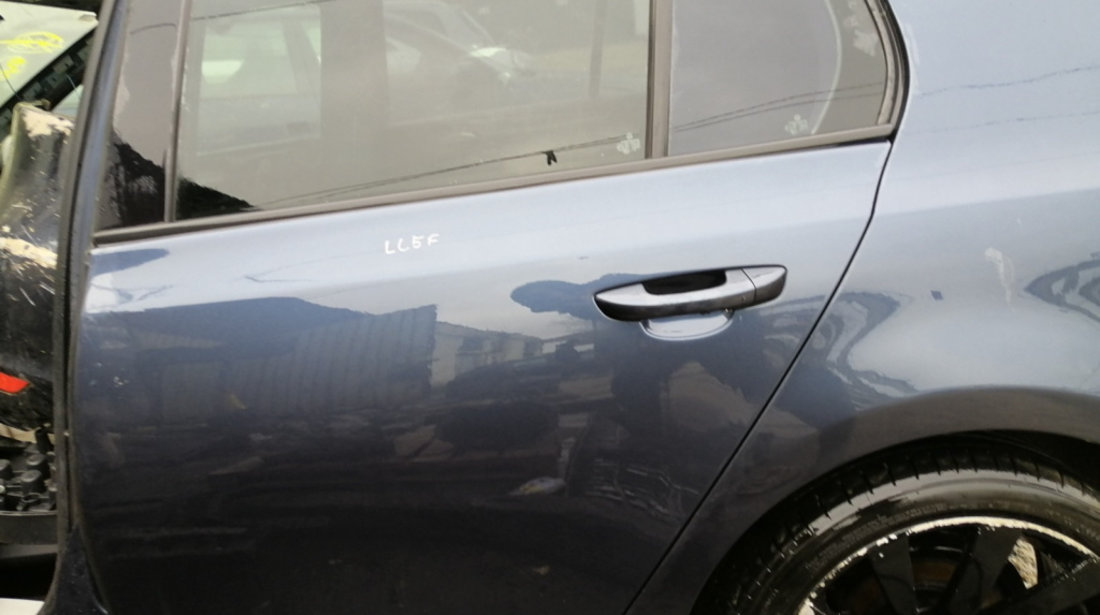 Usa Usi Portiera Portiere Stanga Spate Dezechipata cu Rugina Volkswagen Golf 6 Hatchback 2008 - 2014 Culoare LC5F
