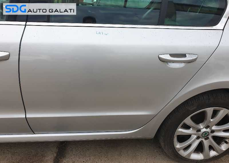Usa Usi Portiera Portiere Stanga Spate Dezechipata Skoda Superb 2 Hatchback Berlina 2008 - 2013 Culoare LA7W [0255]