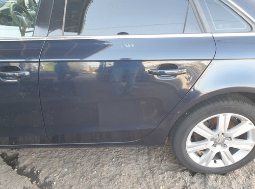 Usa Usi Portiera Portiere Stanga Spate Dezechipata Audi A4 B8 Berlina Sedan 2008 - 2015 Culoare LZ5A...