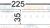Uscator,aer conditionat (8FT351192604 HELLA) RENAU...