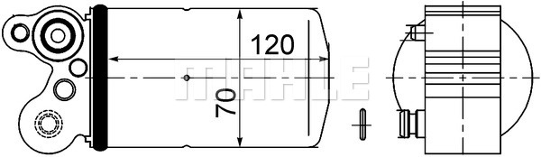 Uscator,aer conditionat (AD101000S BEH MAH) VOLVO
