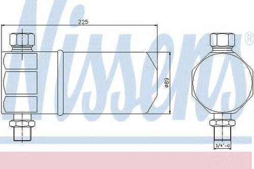 Uscator,aer conditionat AUDI A4 (8D2, B5) (1994 - 2001) NISSENS 95115 piesa NOUA