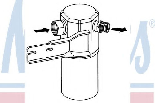Uscator,aer conditionat AUDI A8 (4D2, 4D8) (1994 - 2002) NISSENS 95263 piesa NOUA