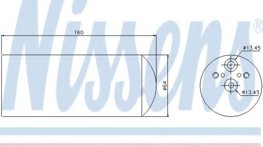 Uscator,aer conditionat BMW Seria 3 Cabriolet (E46) (2000 - 2007) NISSENS 95172 piesa NOUA