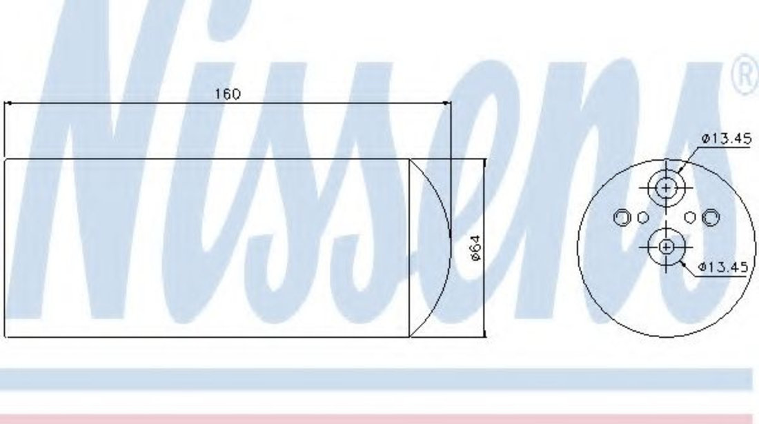 Uscator,aer conditionat BMW Seria 3 Cupe (E46) (1999 - 2006) NISSENS 95172 piesa NOUA