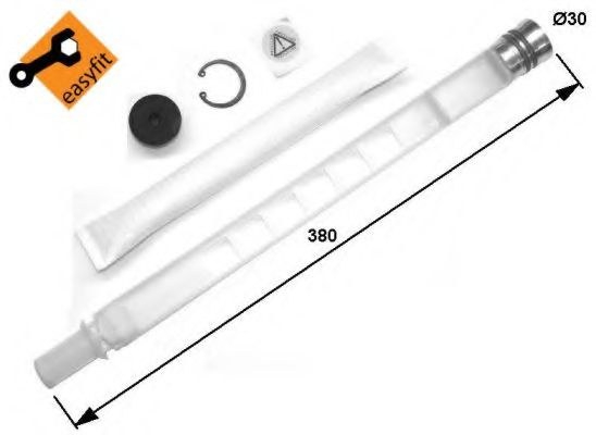 Uscator,aer conditionat BMW X1 (E84) (2009 - 2015) NRF 33312 piesa NOUA