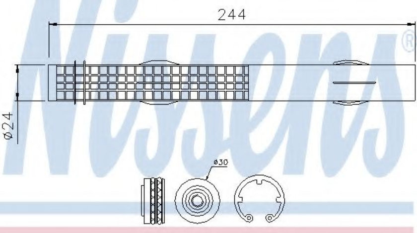 Uscator,aer conditionat CHEVROLET MALIBU (V300) (2012 - 2016) NISSENS 95457 piesa NOUA