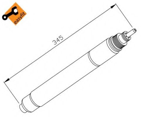 Uscator,aer conditionat CITROEN C5 I (DC) (2001 - 2004) NRF 33194 piesa NOUA