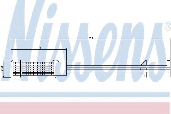 Uscator,aer conditionat CITROEN XSARA (N1) (1997 - 2005) NISSENS 95407 piesa NOUA