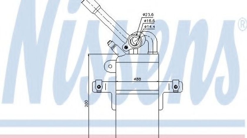 Uscator,aer conditionat FORD FOCUS Limuzina (DFW) (1999 - 2007) NISSENS 95213 piesa NOUA