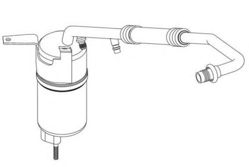 Uscator,aer conditionat FORD MONDEO III (B5Y) (2000 - 2007) NRF 33220 piesa NOUA