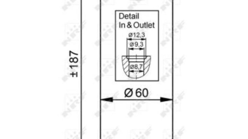 Uscator,aer conditionat Honda ACCORD Mk IV combi (CB) 1991-1993 #2 0478101210