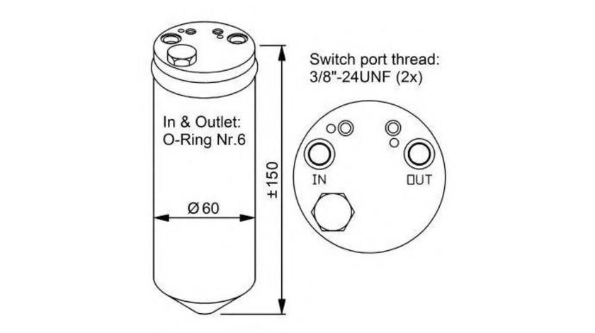 Uscator,aer conditionat Hyundai LANTRA Mk II (J-2) 1995-2000 #2 13740188