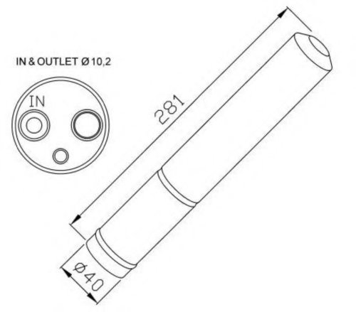 Uscator,aer conditionat LAND ROVER RANGE ROVER III (LM) (2002 - 2012) NRF 33304 piesa NOUA