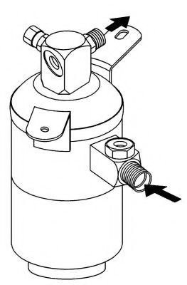 Uscator,aer conditionat MERCEDES E-CLASS (W210) (1995 - 2003) NRF 33167 piesa NOUA