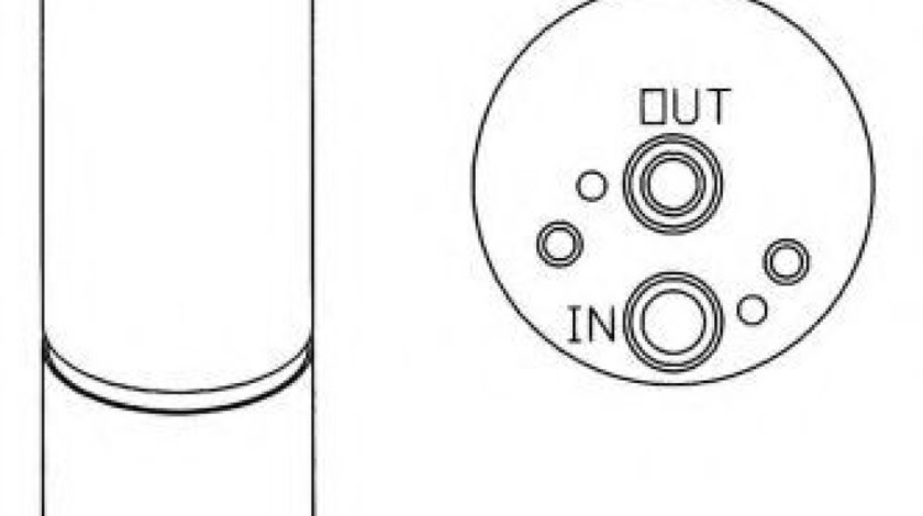 Uscator,aer conditionat MERCEDES S-CLASS Cupe (C215) (1999 - 2006) NRF 33168 piesa NOUA