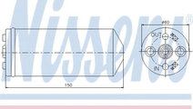 Uscator,aer conditionat NISSAN ALMERA I Hatchback ...