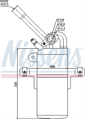 Uscator,aer Conditionat Nissens Ford 95213