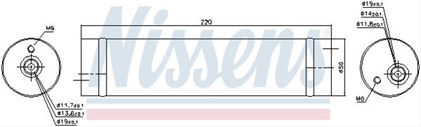Uscator,aer Conditionat Nissens Gmc 95473