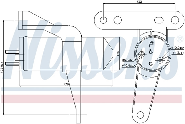 Uscator,aer Conditionat Nissens Renault 95470