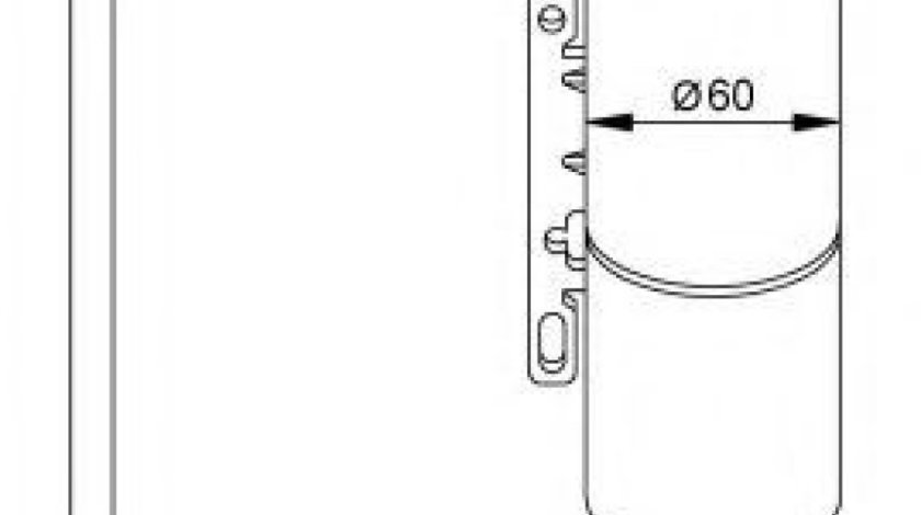 Uscator,aer conditionat OPEL VECTRA C (2002 - 2016) NRF 33309 piesa NOUA