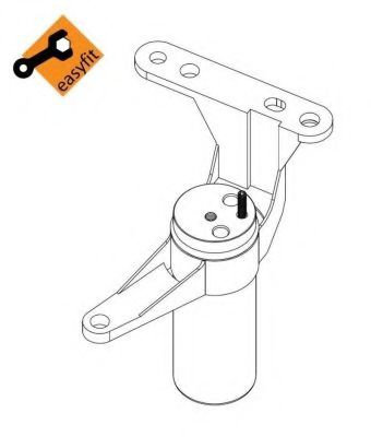 Uscator,aer conditionat RENAULT KANGOO Express (FC0/1) (1997 - 2007) NRF 33355 piesa NOUA